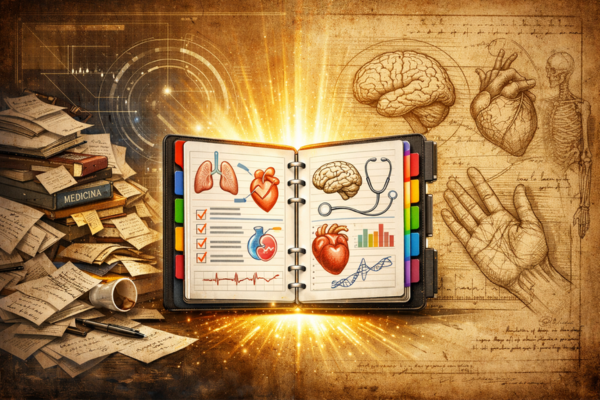 Como Organizar um Caderno Inteligente para Faculdade de Medicina Guia Completo