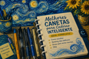aqui você vai descobrir quais são as melhores canetas para seu caderno inteligente