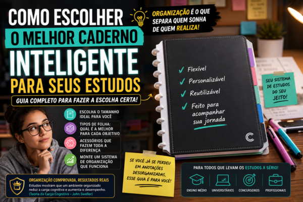 como escolher o melhor caderno inteligente para os seus estudos